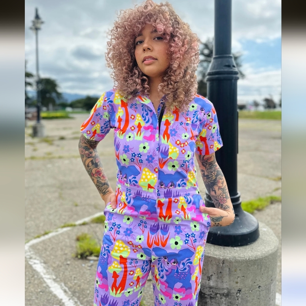 Nooworks Twill Coveralls Cry Baby- L - Picture 6 of 9